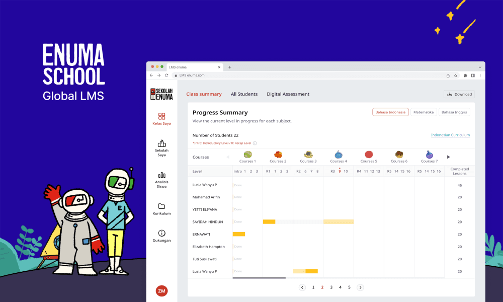 ENUMA School — 글로벌 LMS 1